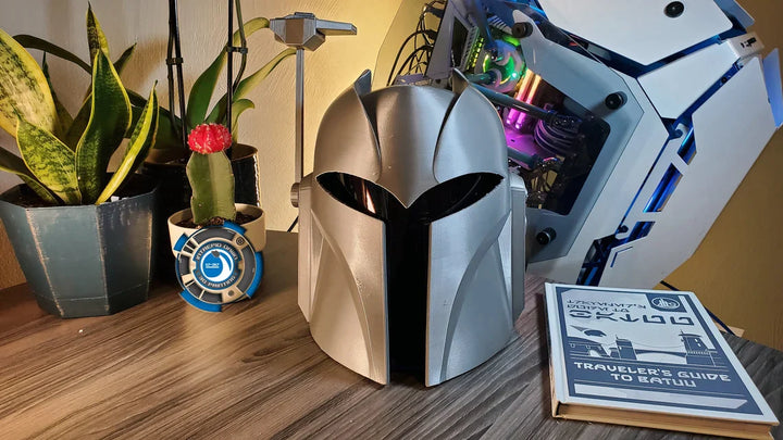 Ursa Wren Animated Mandalorian Helmet